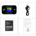 Draagbare 4G-wifirouter met Oplaadbare 3000mAh-batterij
