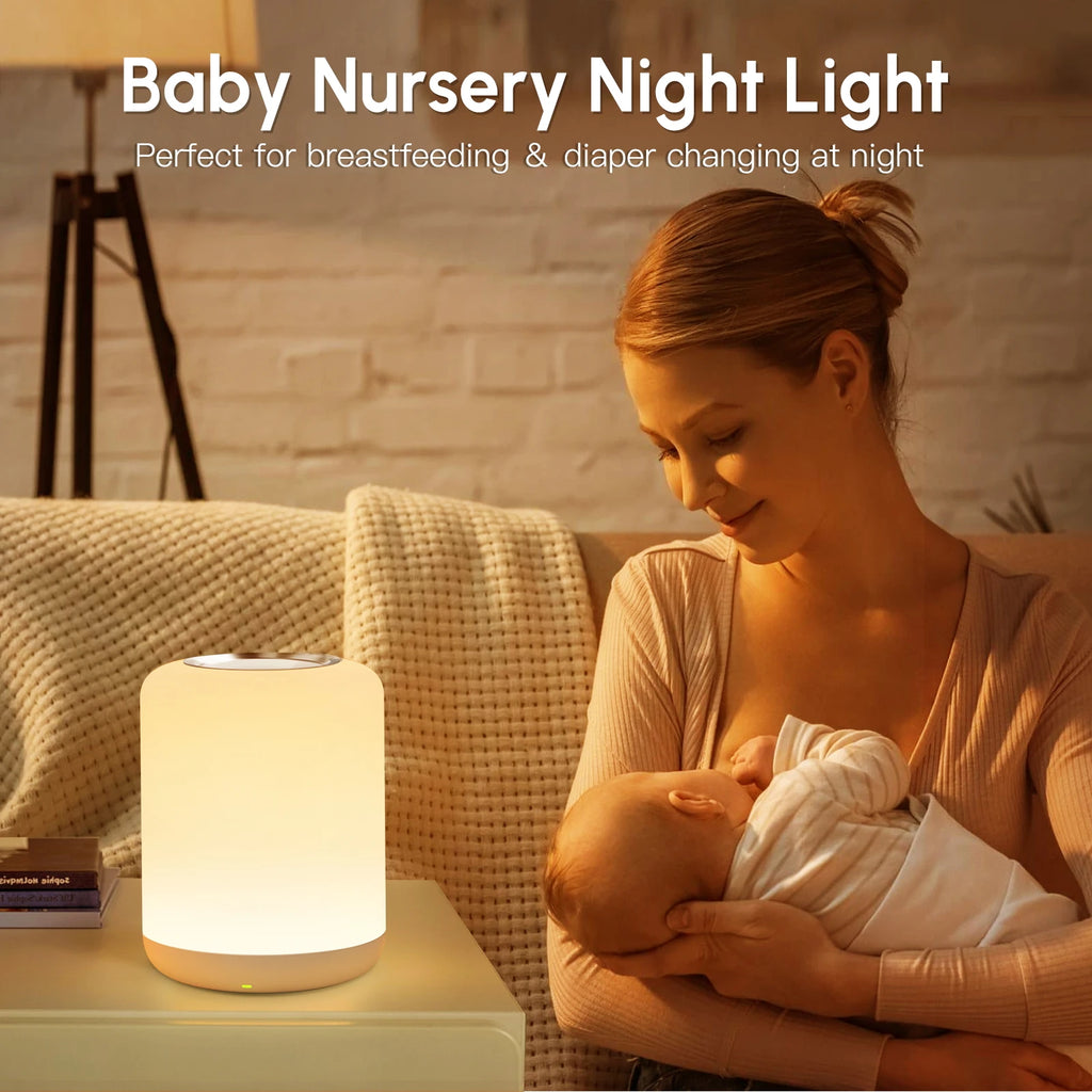 Oplaadbare LED-nachtlamp met Aanraakbediening