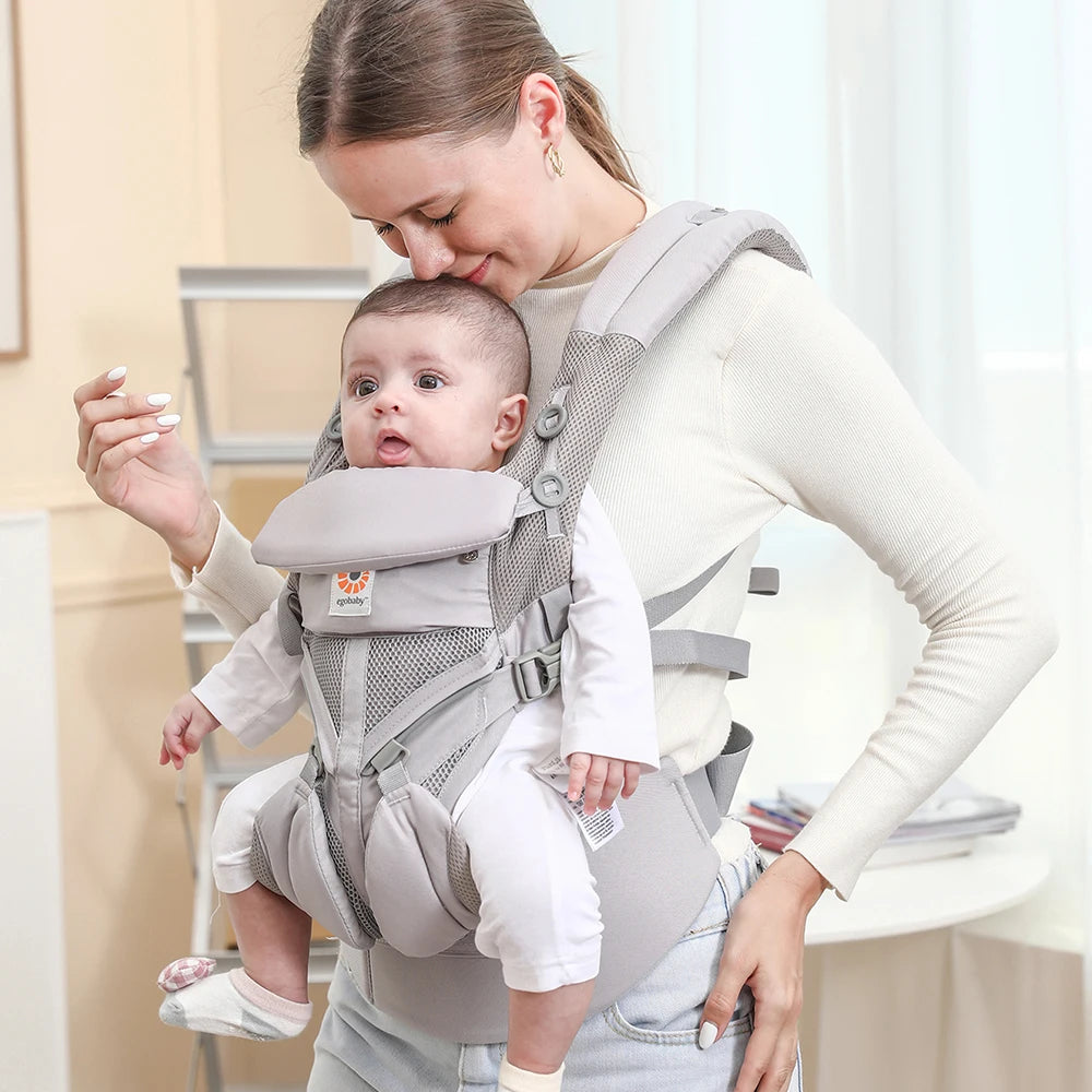 Babydraagzak met Mesh en Lendensteun