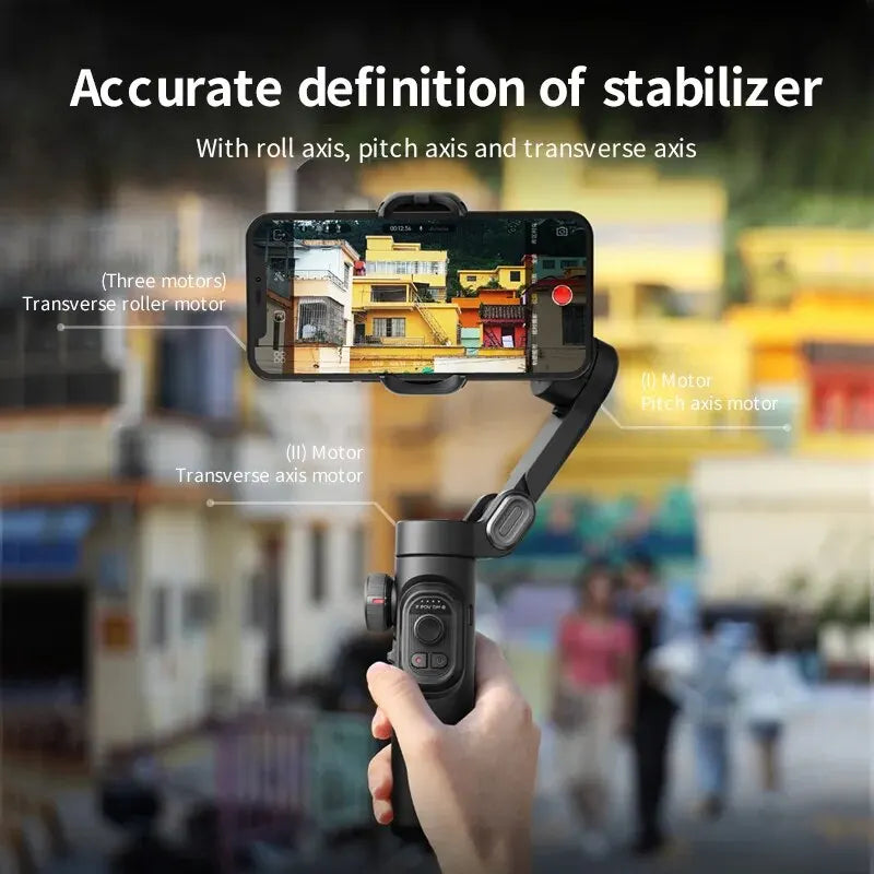 3-assige smartphone-gimbal