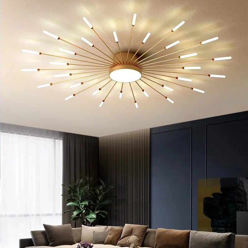 LED Plafondlamp – Modern Spiraaldesign