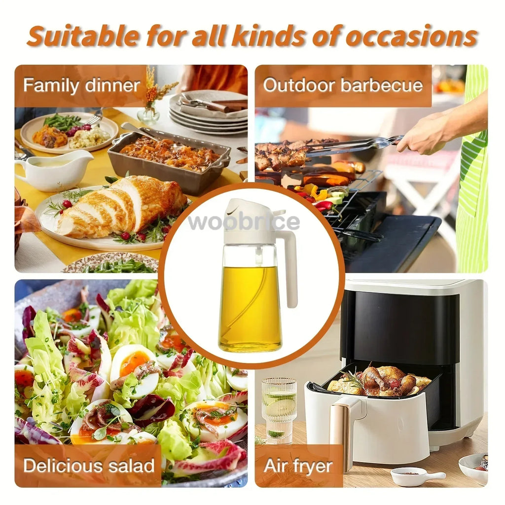 2-in-1 keukenspray olie-dispenser