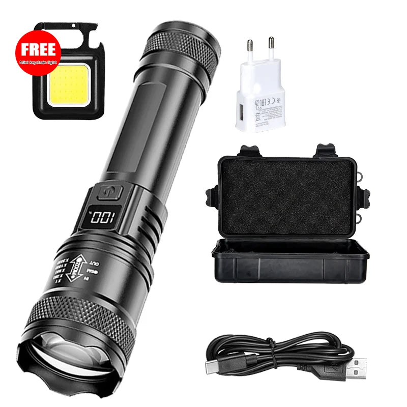 LED-zaklamp 2000LM