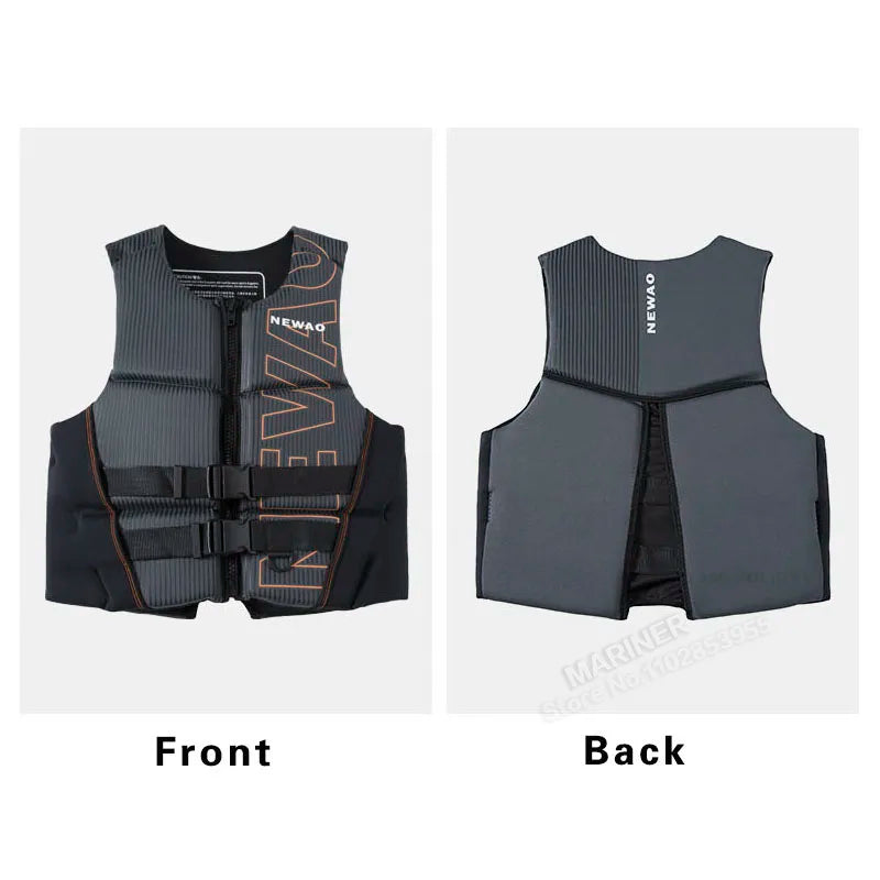Neopreen Watersportvest met Rits en Gespen