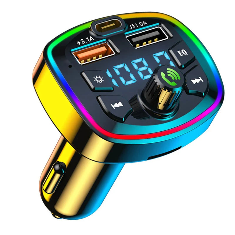 Bluetooth 5.0 FM-Transmitter
