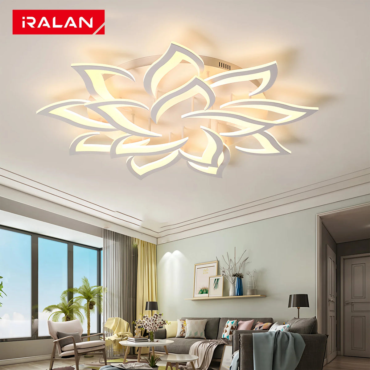 Plafondlamp – Bloemdesign