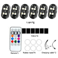 RGB LED Stroboscooplichten met Afstandsbediening