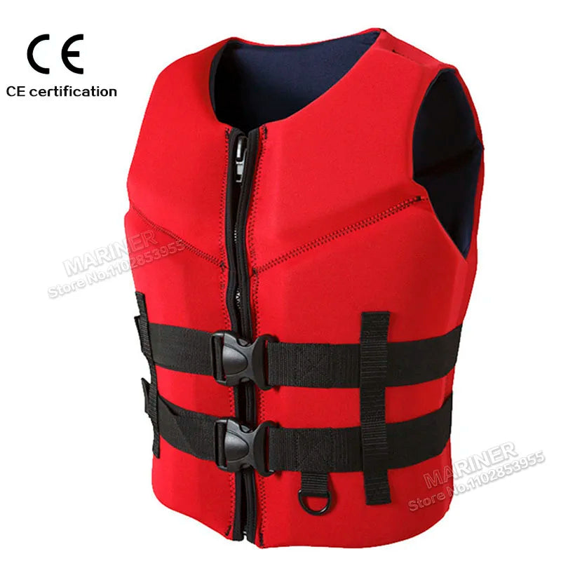 Neopreen Watersportvest met Rits en Gespen