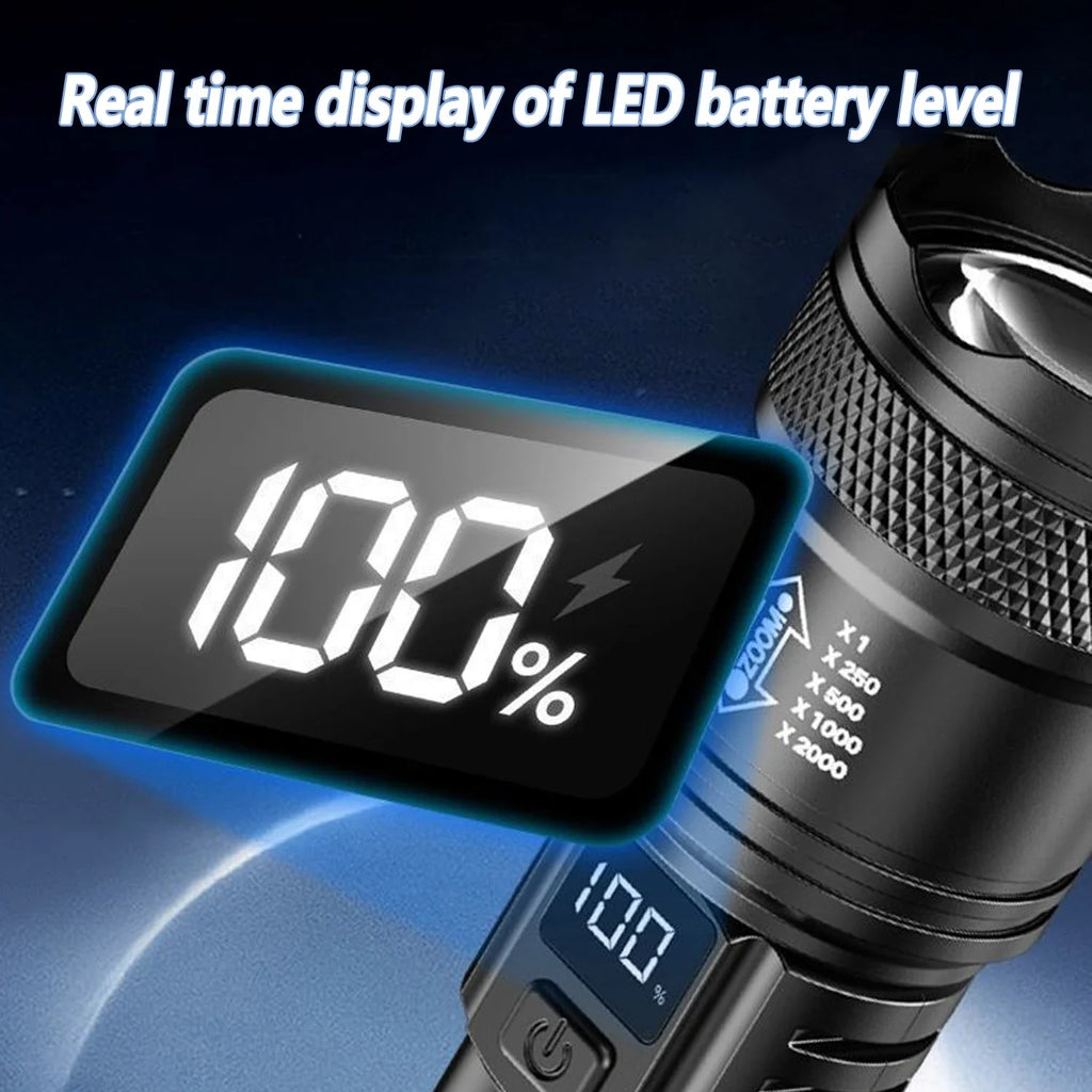 LED-zaklamp 2000LM