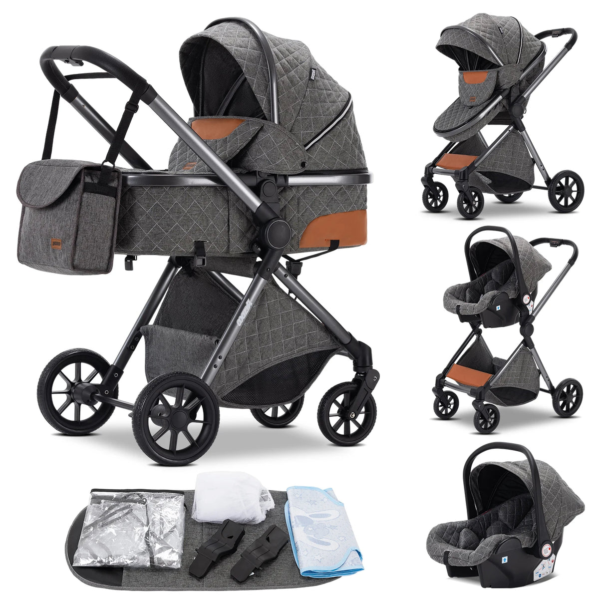 Kinderwagen – Lichtgewicht Reisbuggy