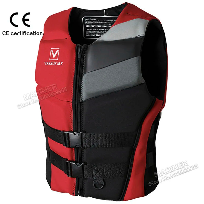 Neopreen Watersportvest met Rits en Gespen