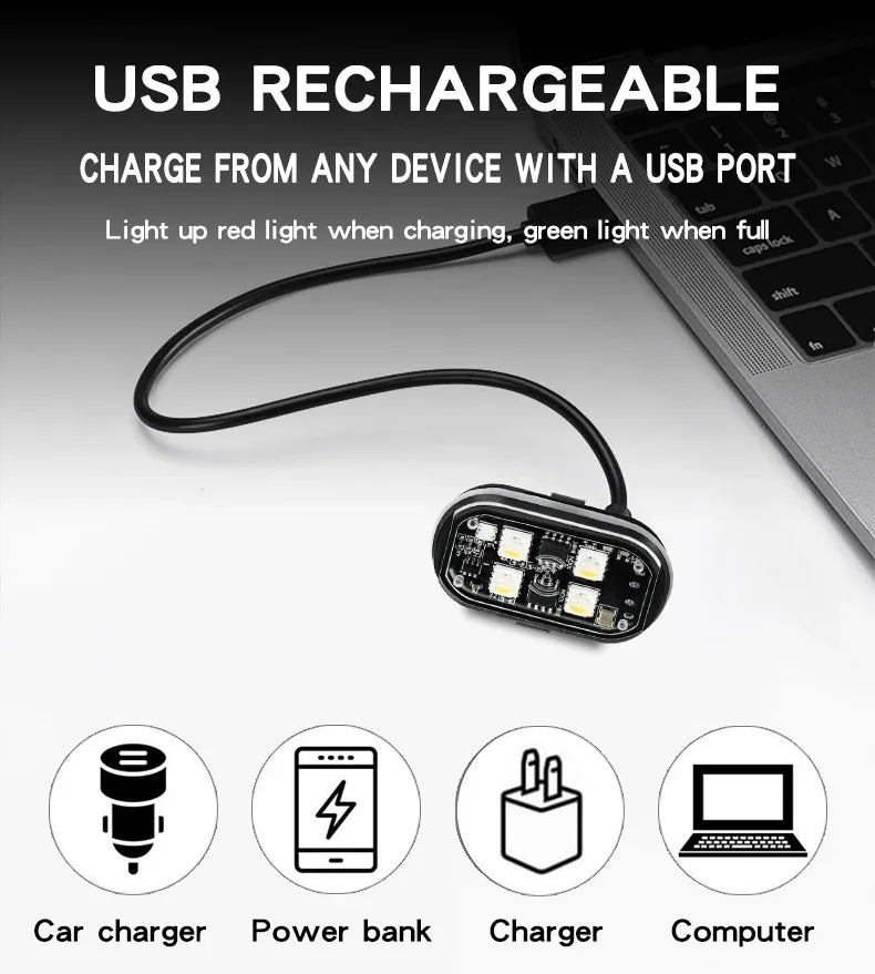 RGB LED Stroboscooplichten met Afstandsbediening