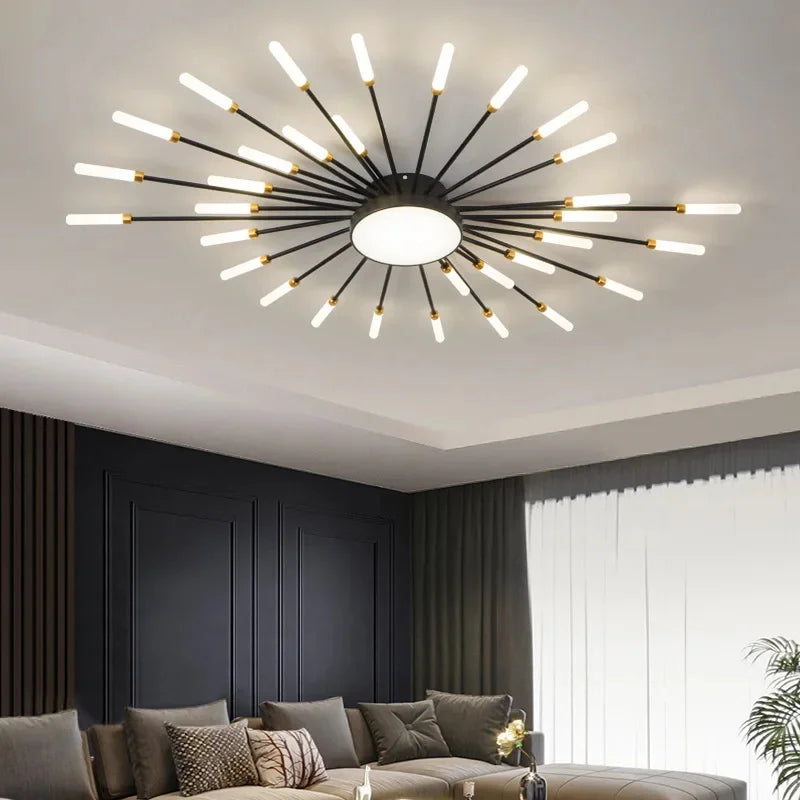 LED Plafondlamp – Modern Spiraaldesign