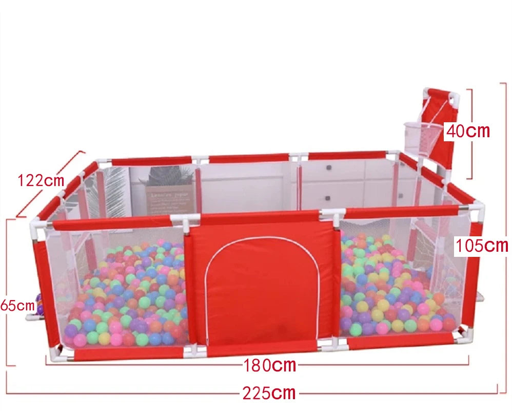 Speelbox voor Binnen – 188 × 124 cm