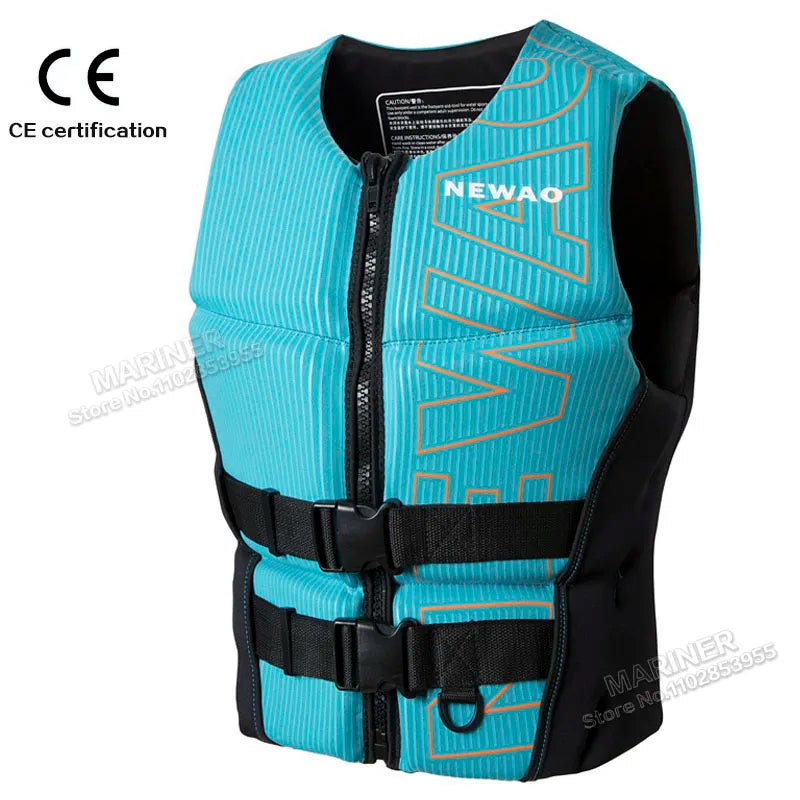 Neopreen Watersportvest met Rits en Gespen