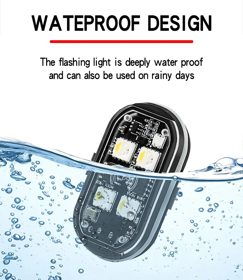 RGB LED Stroboscooplichten met Afstandsbediening