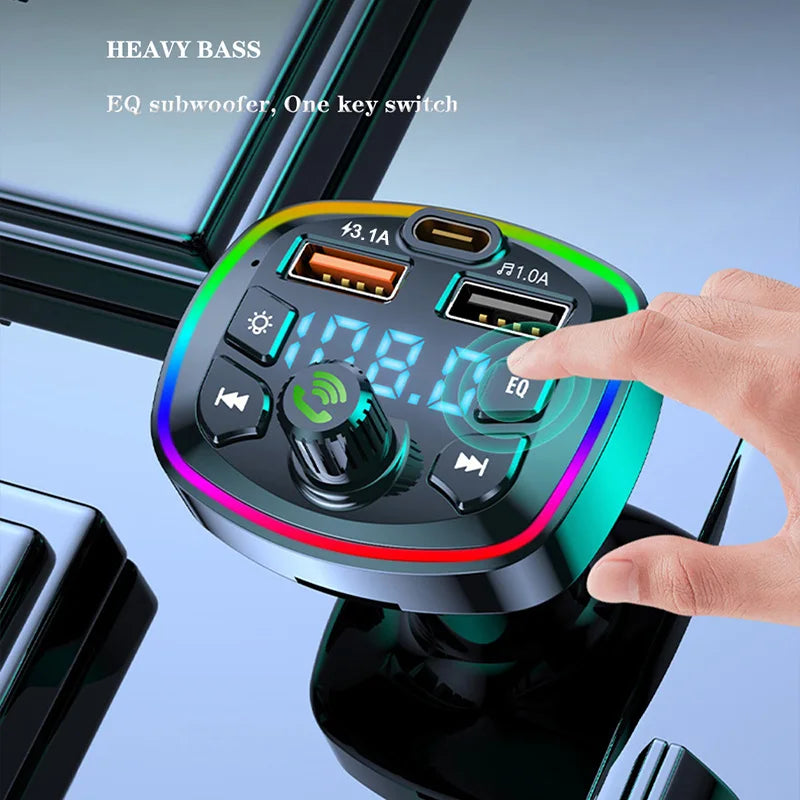 Bluetooth 5.0 FM-Transmitter