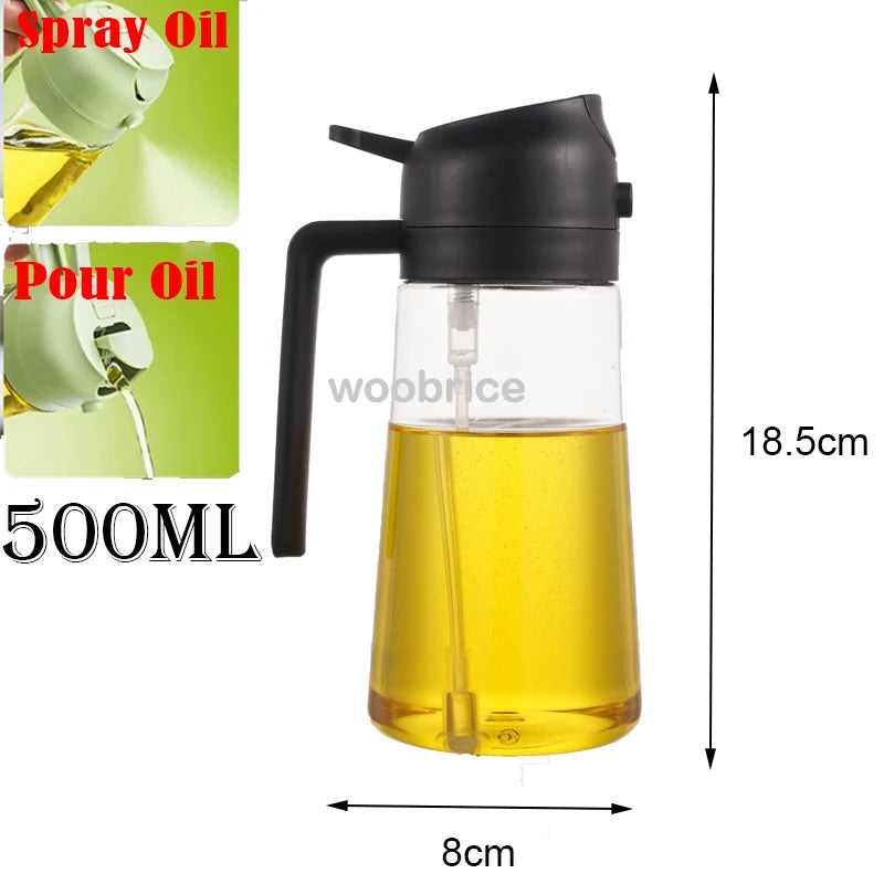 2-in-1 keukenspray olie-dispenser