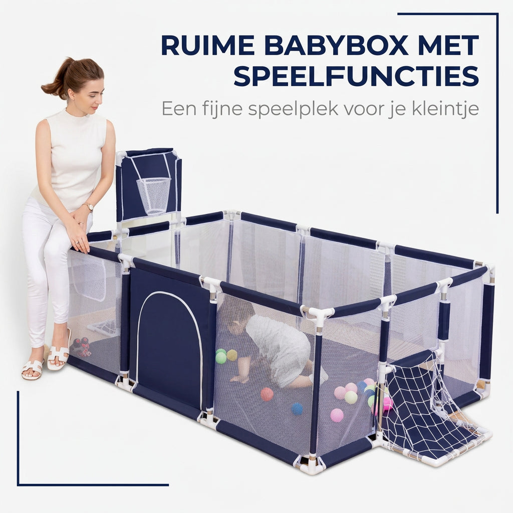 Speelbox voor Binnen – 188 × 124 cm