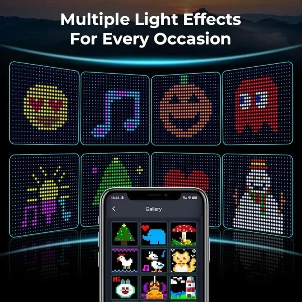 Slimme RGB LED Gordijnverlichting met App & Muziek