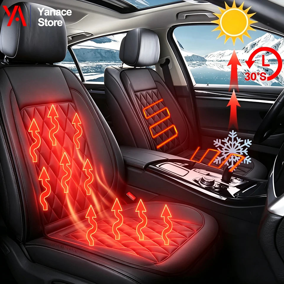 Verwarmde Autostoelhoes 12V