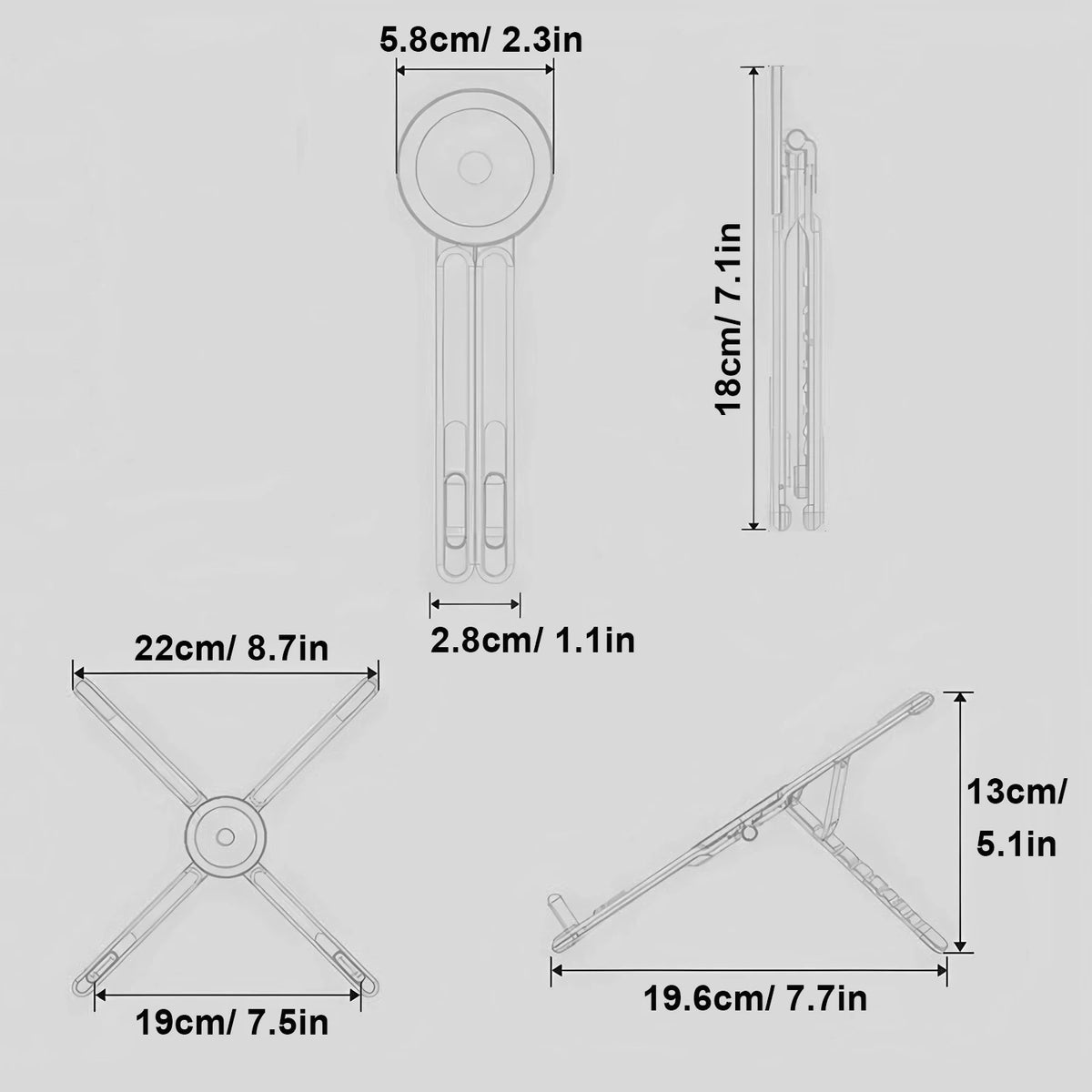 Magnetische Telefoonhouder 360°