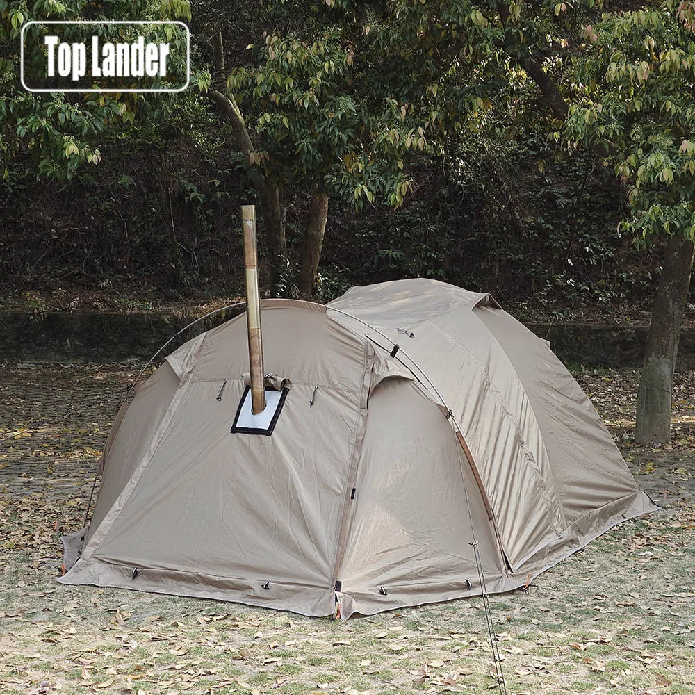 Waterdichte Hot Tent met Kachelopening