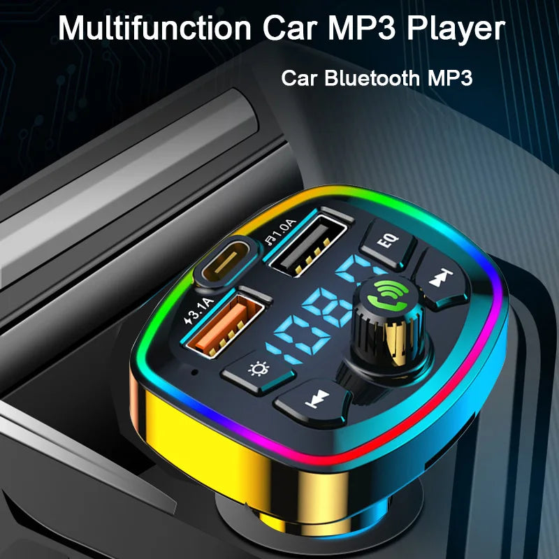 Bluetooth 5.0 FM-Transmitter