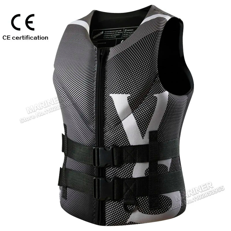 Neopreen Watersportvest met Rits en Gespen