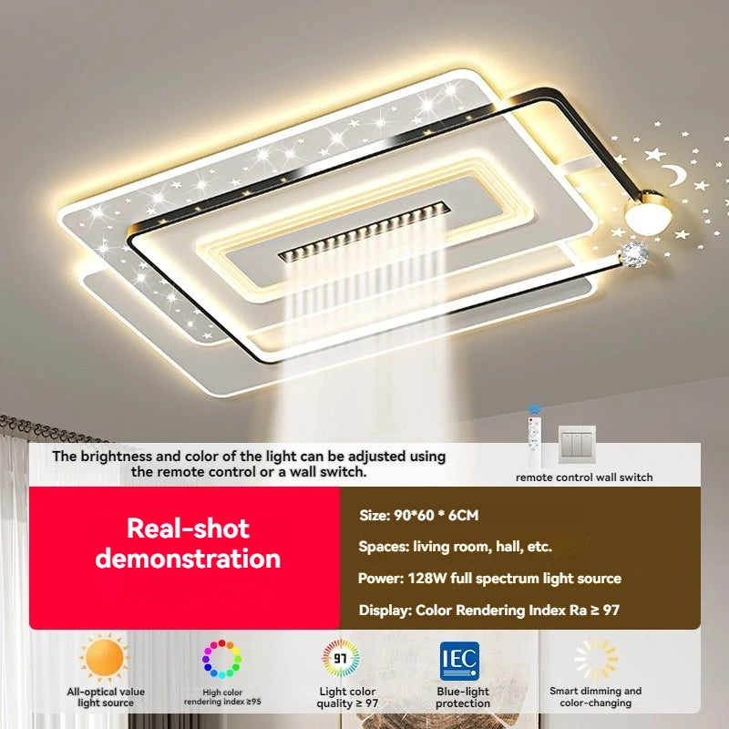 LED-plafondlamp met Spots en Afstandsbediening