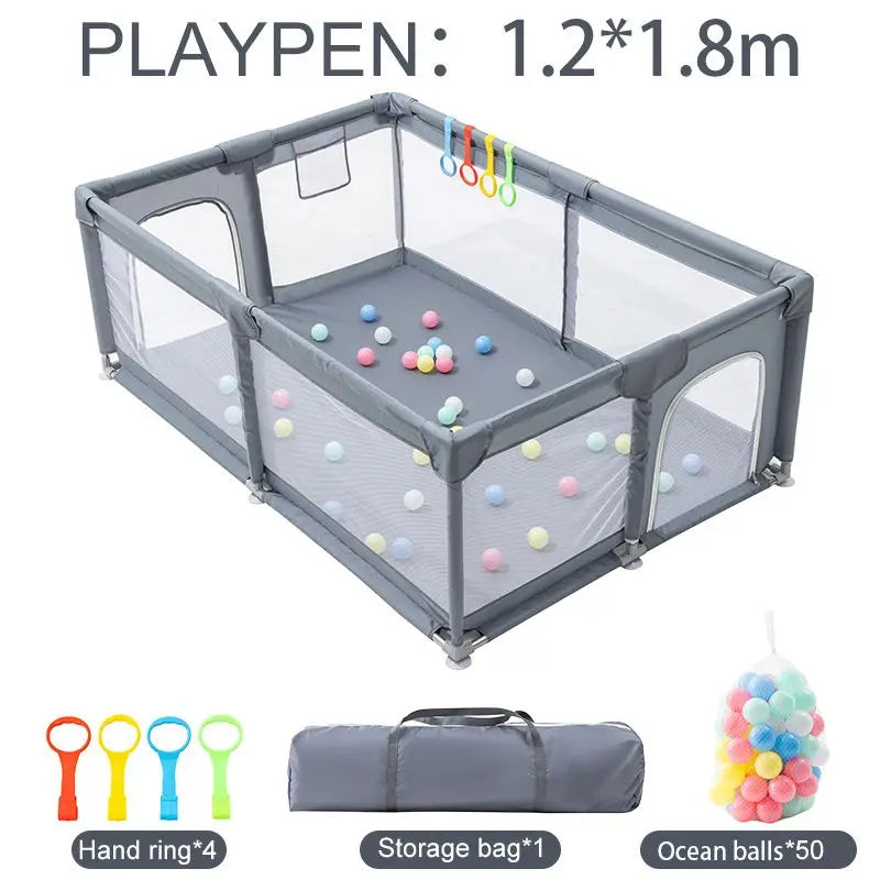 Speelbox voor Binnen – 188 × 124 cm