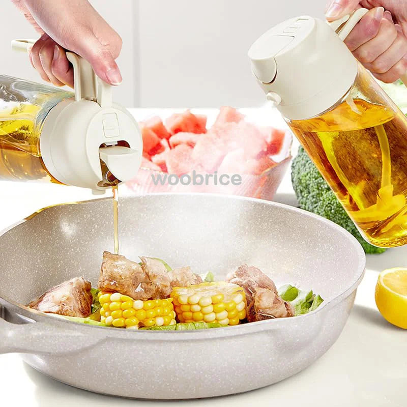 2-in-1 keukenspray olie-dispenser