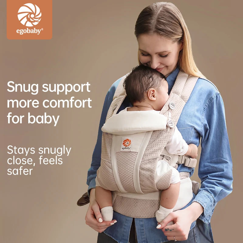 Babydraagzak met Mesh en Lendensteun