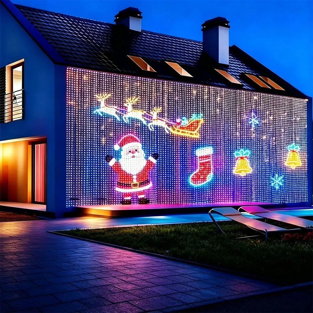 Slimme RGB LED Gordijnverlichting met App & Muziek