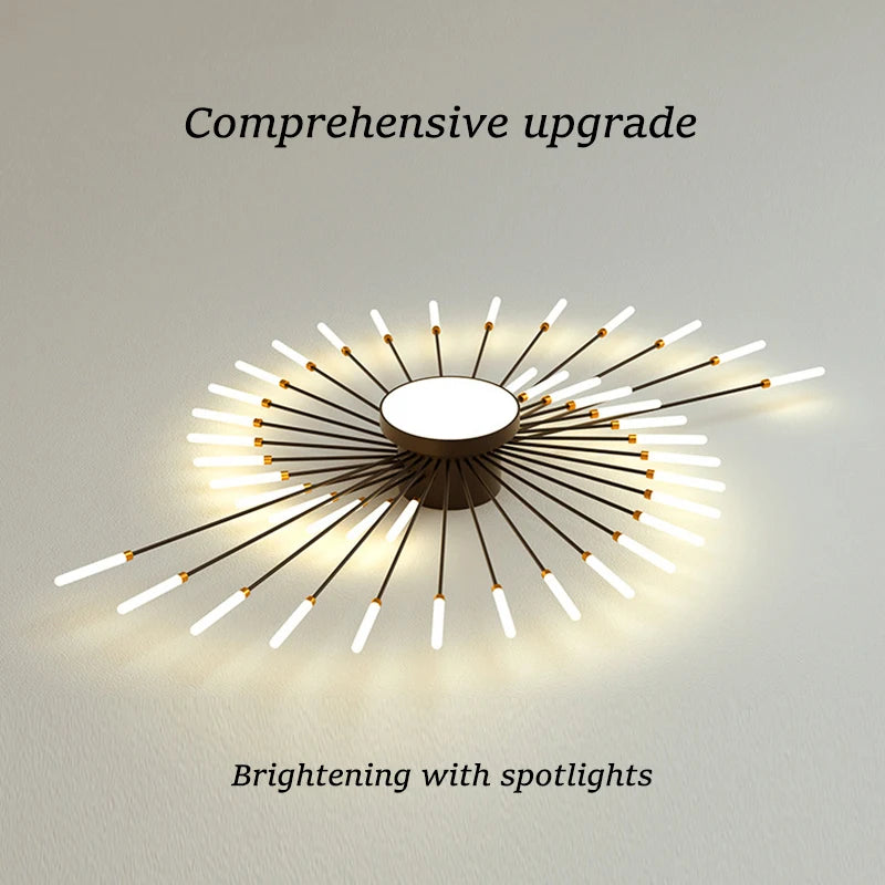 LED Plafondlamp – Modern Spiraaldesign