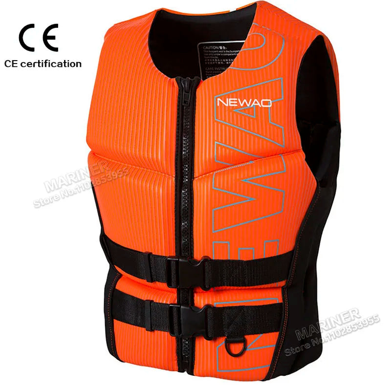 Neopreen Watersportvest met Rits en Gespen