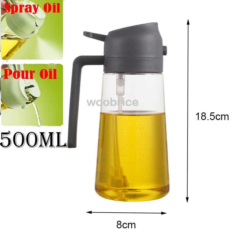 2-in-1 keukenspray olie-dispenser