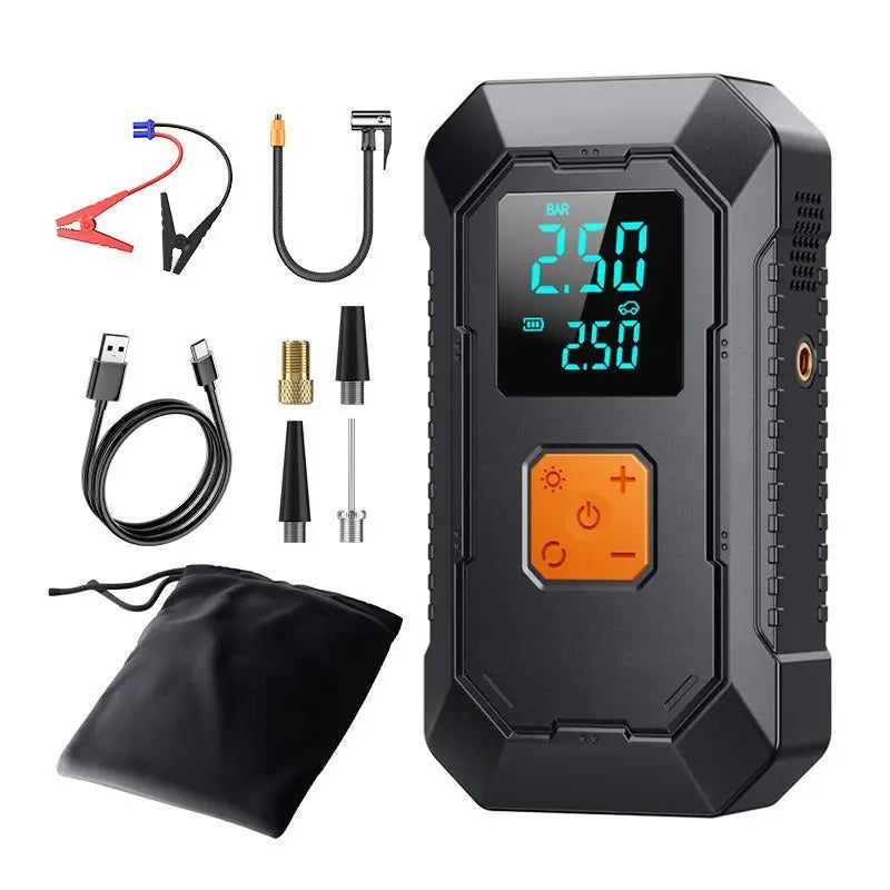 Multifunctionele Auto Jumpstarter met Compressor – ES12