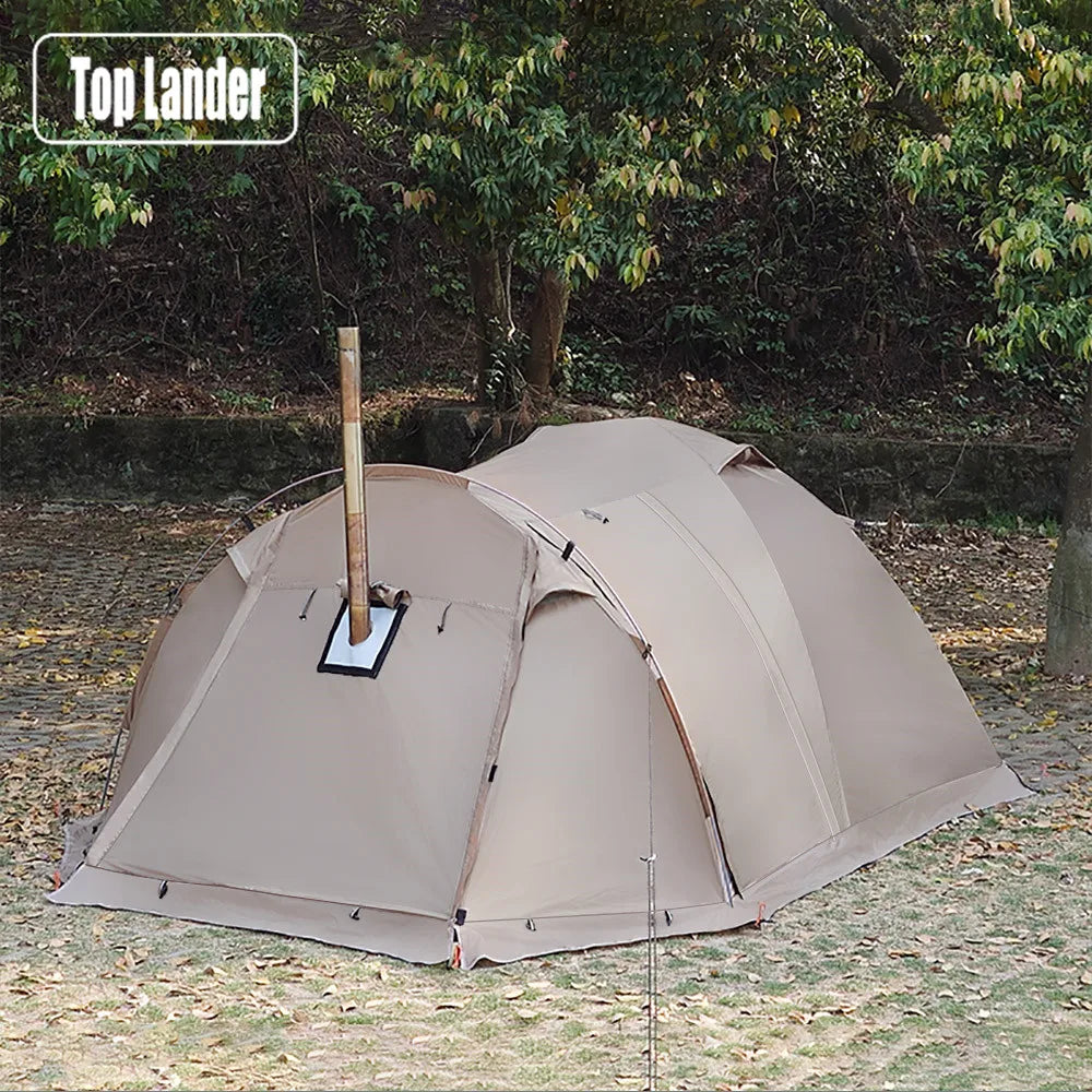 Waterdichte Hot Tent met Kachelopening