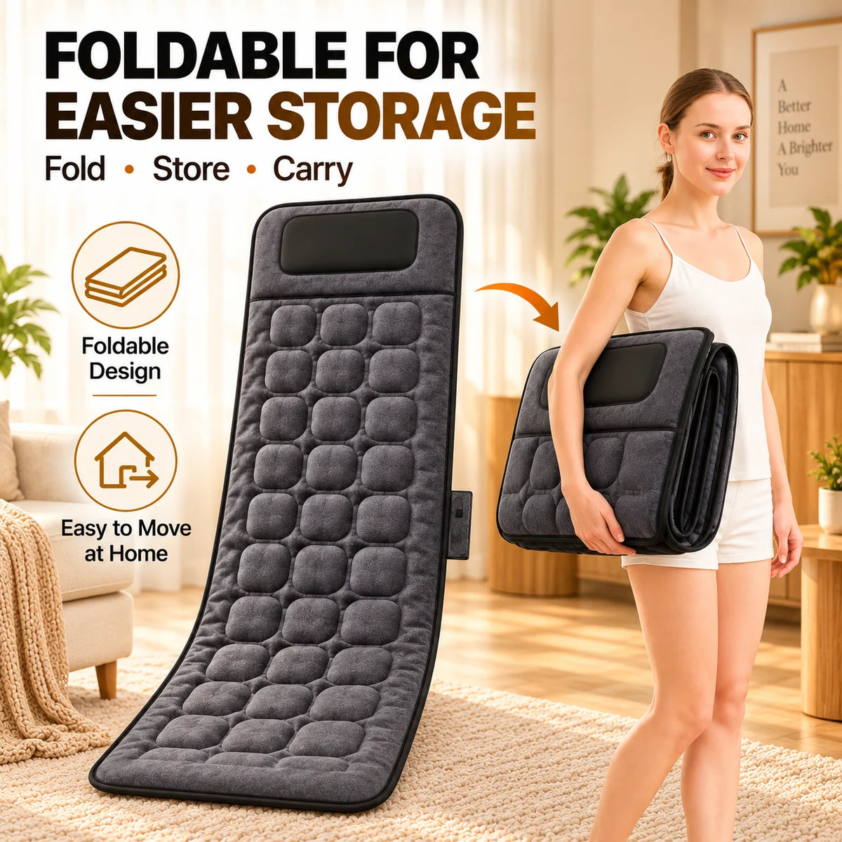 Verwarmde Full Body Massagemat