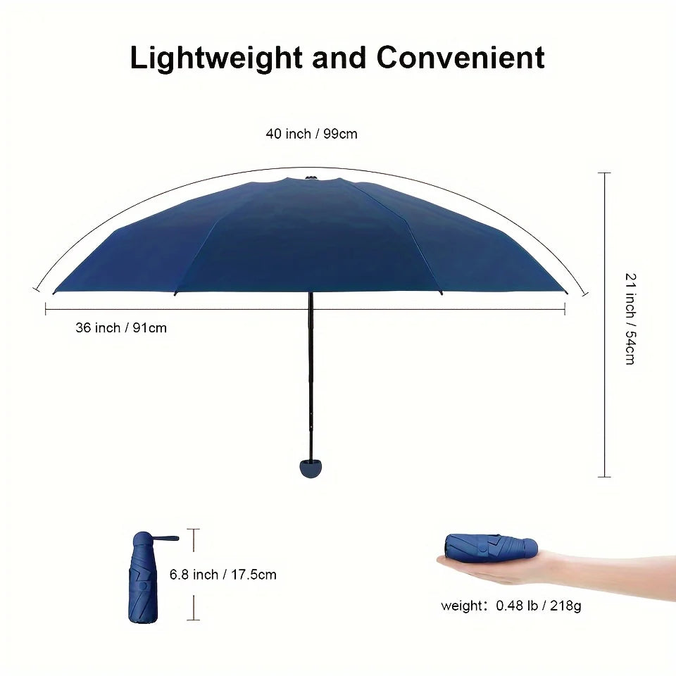 Compacte UV-Paraplu – Zon & Regen