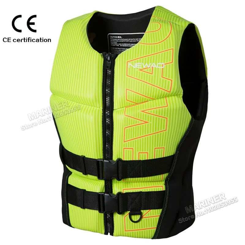 Neopreen Watersportvest met Rits en Gespen