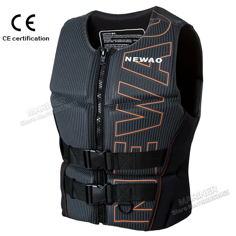 Neopreen Watersportvest met Rits en Gespen