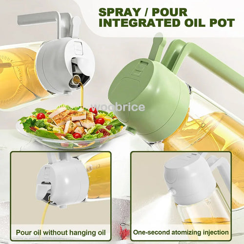 2-in-1 keukenspray olie-dispenser