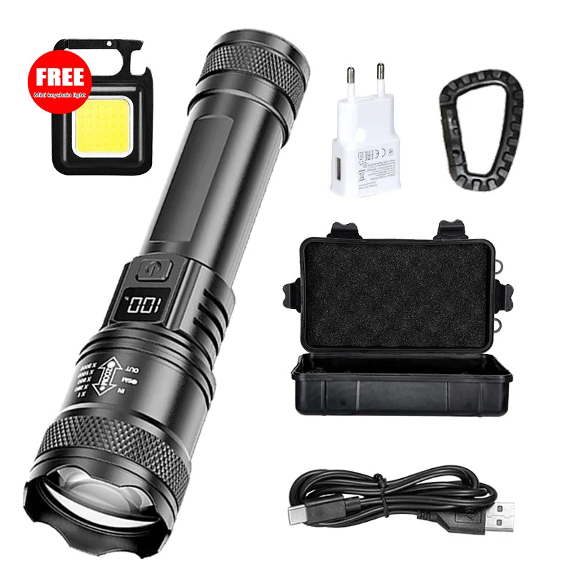 LED-zaklamp 2000LM