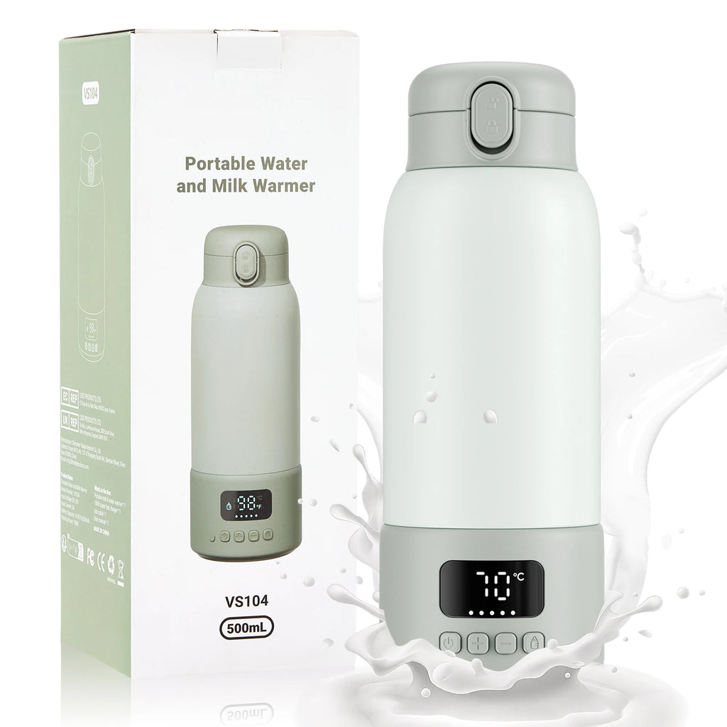 Draagbare Melk- en Waterverwarmer van 500 ml