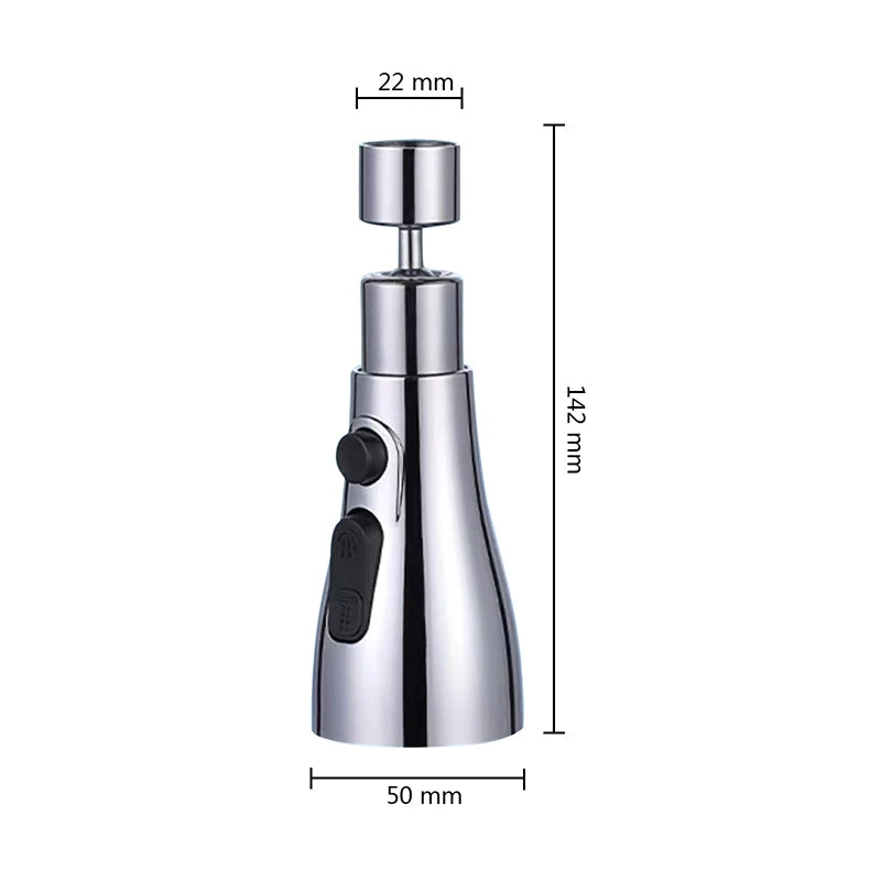 3-in-1 Draaibare Kraanverlenger