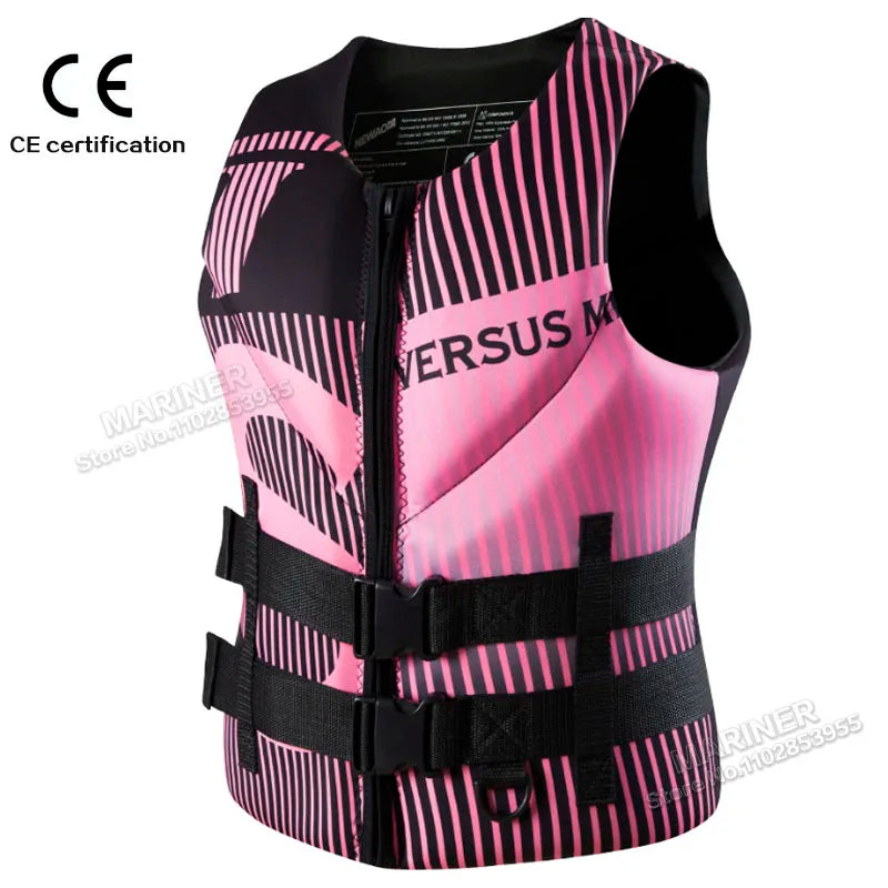 Neopreen Watersportvest met Rits en Gespen