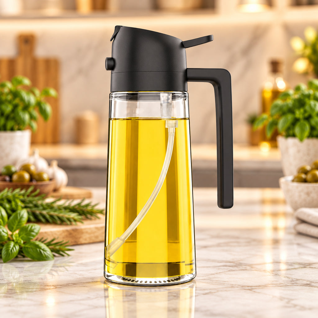 2-in-1 keukenspray olie-dispenser